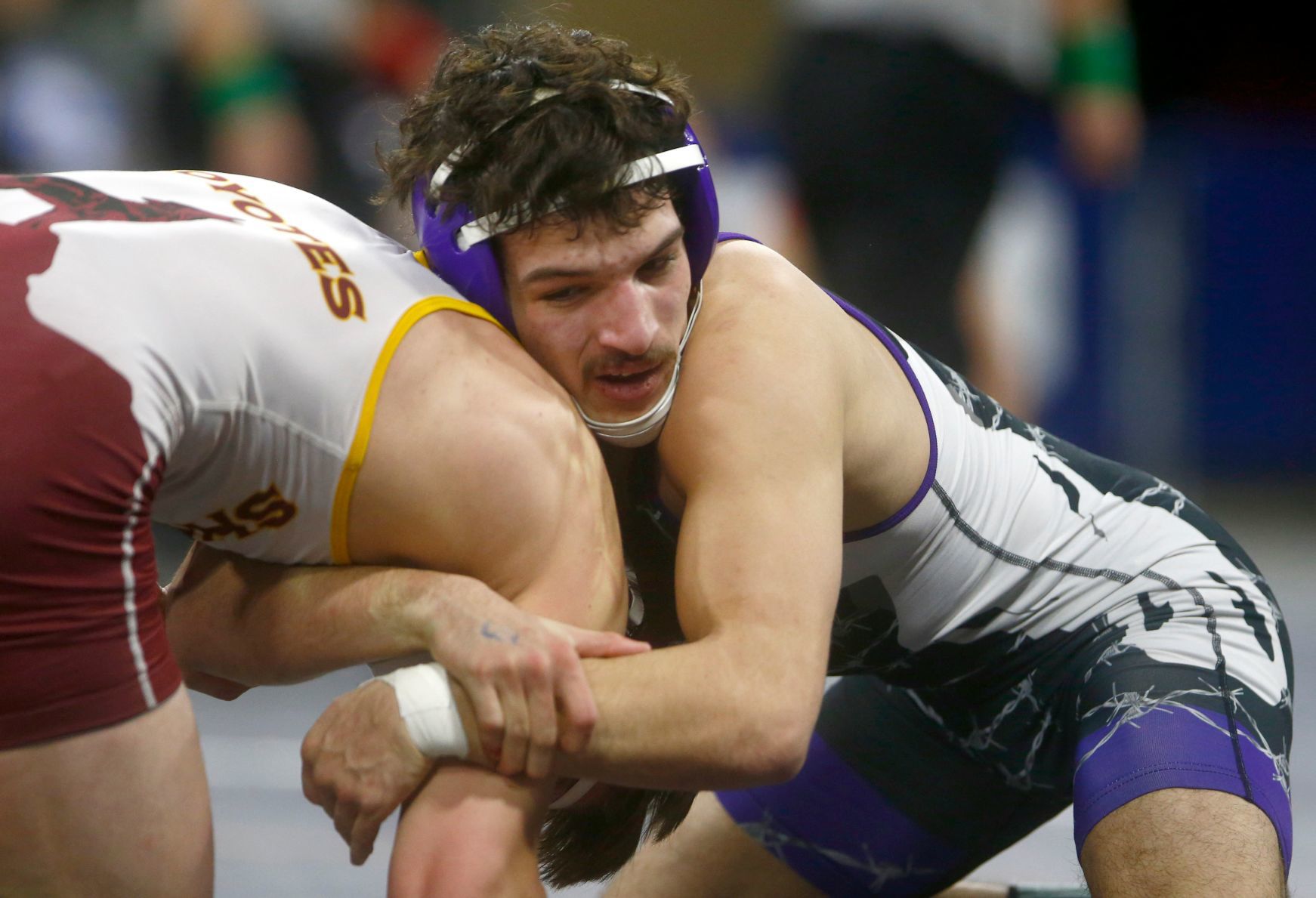 Championship round of state wrestling